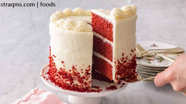 Red Velvet cake, soft and delicate like velvet